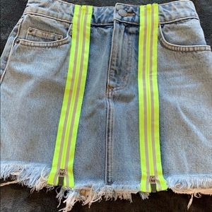 Jean skirt new ( no tags) never worn